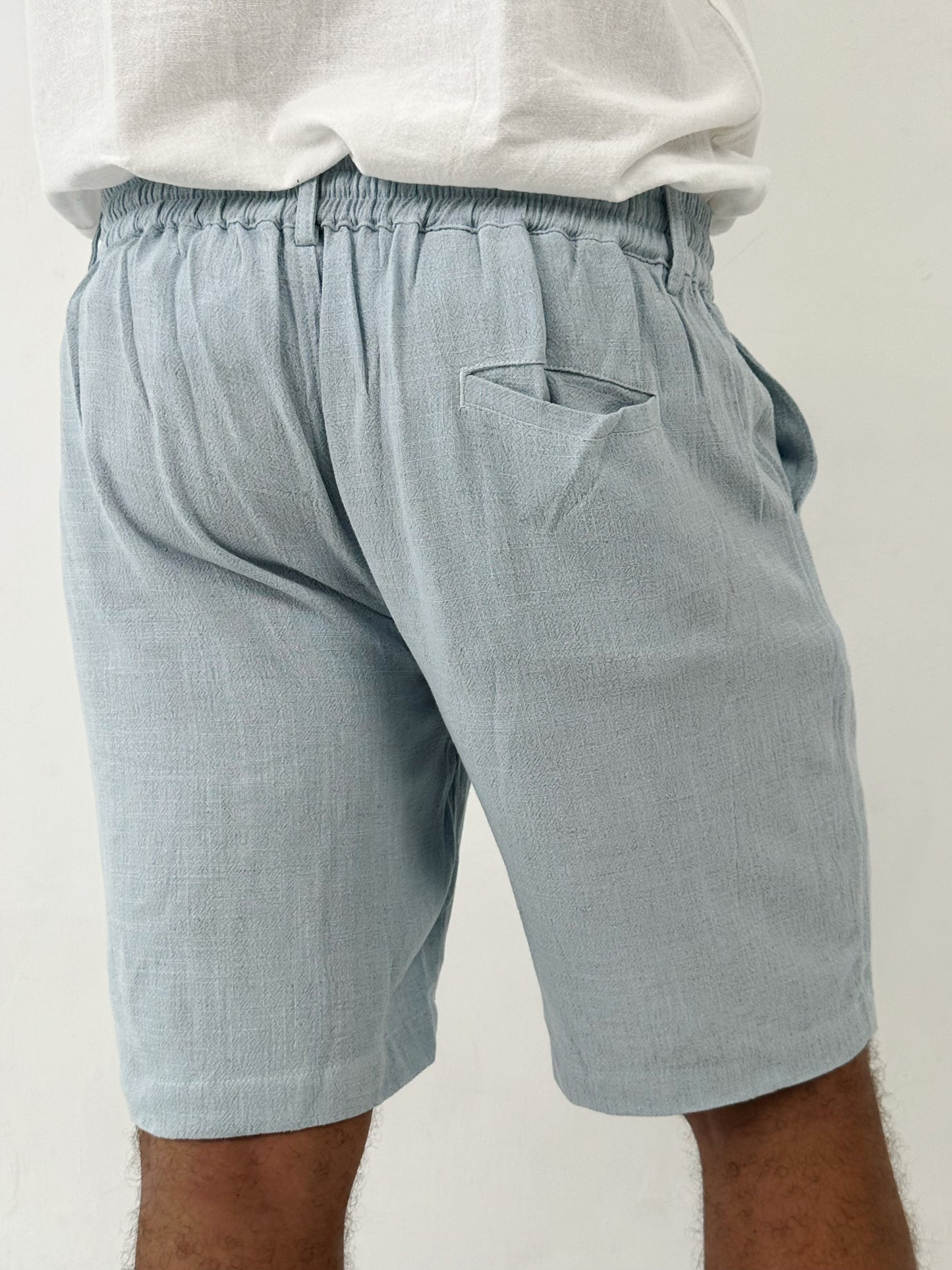 Asoka Linen Viscose Short By Cottonello - Men's Linen Short