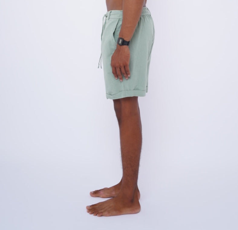 Alyla Linen Short by Cottonello - Men's Linen Shorts