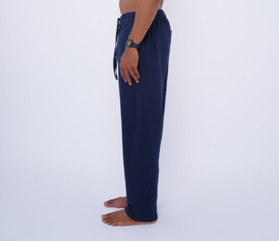 Ahimsa Linen Long Pants by Cottonello - Men's Linen Long Pants